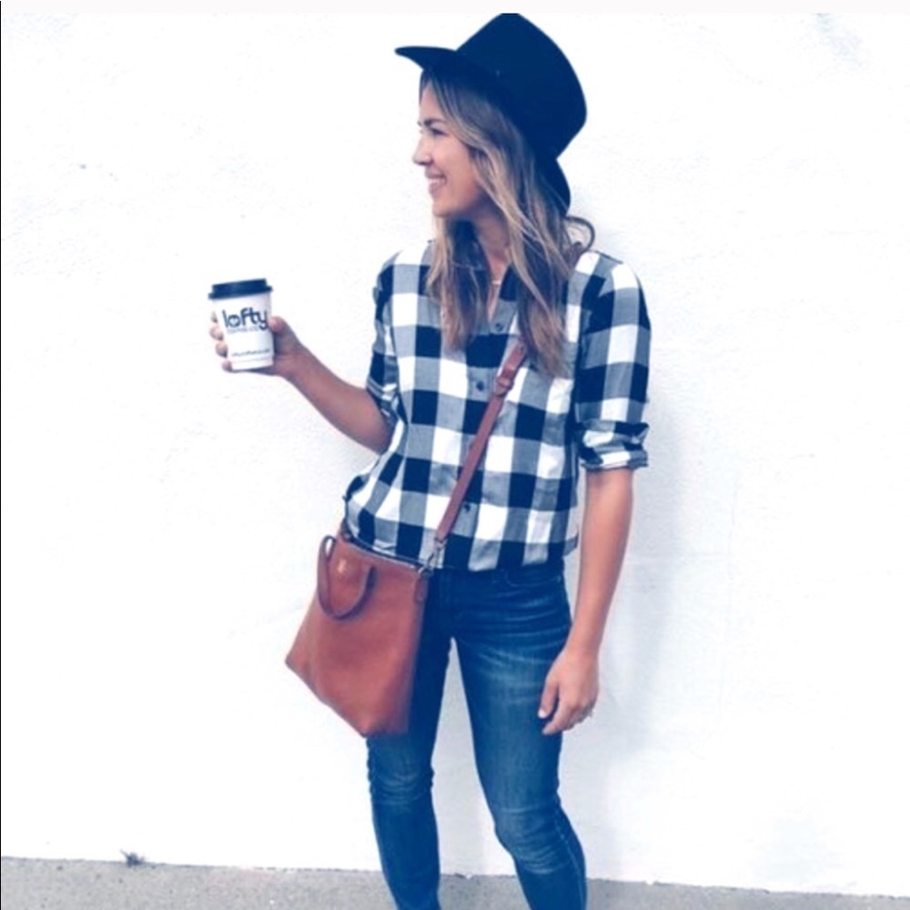 NWT Madewell Boyfriend Bromley Top